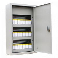 Щит распределительный навесной IEK ЩРн-36з IP54 с замком У2 картинка 